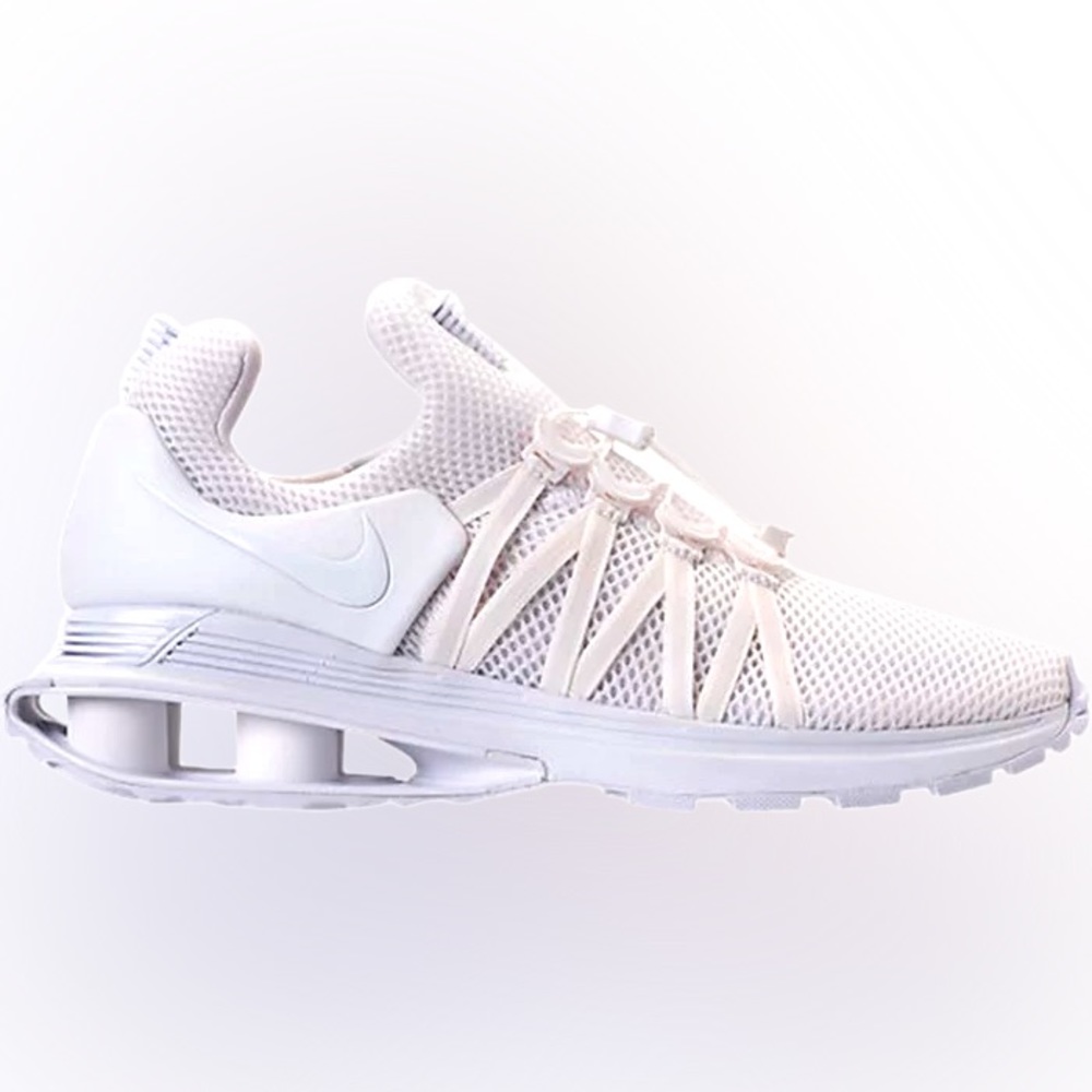 Nike Shox Gravity Triple White Sneakers